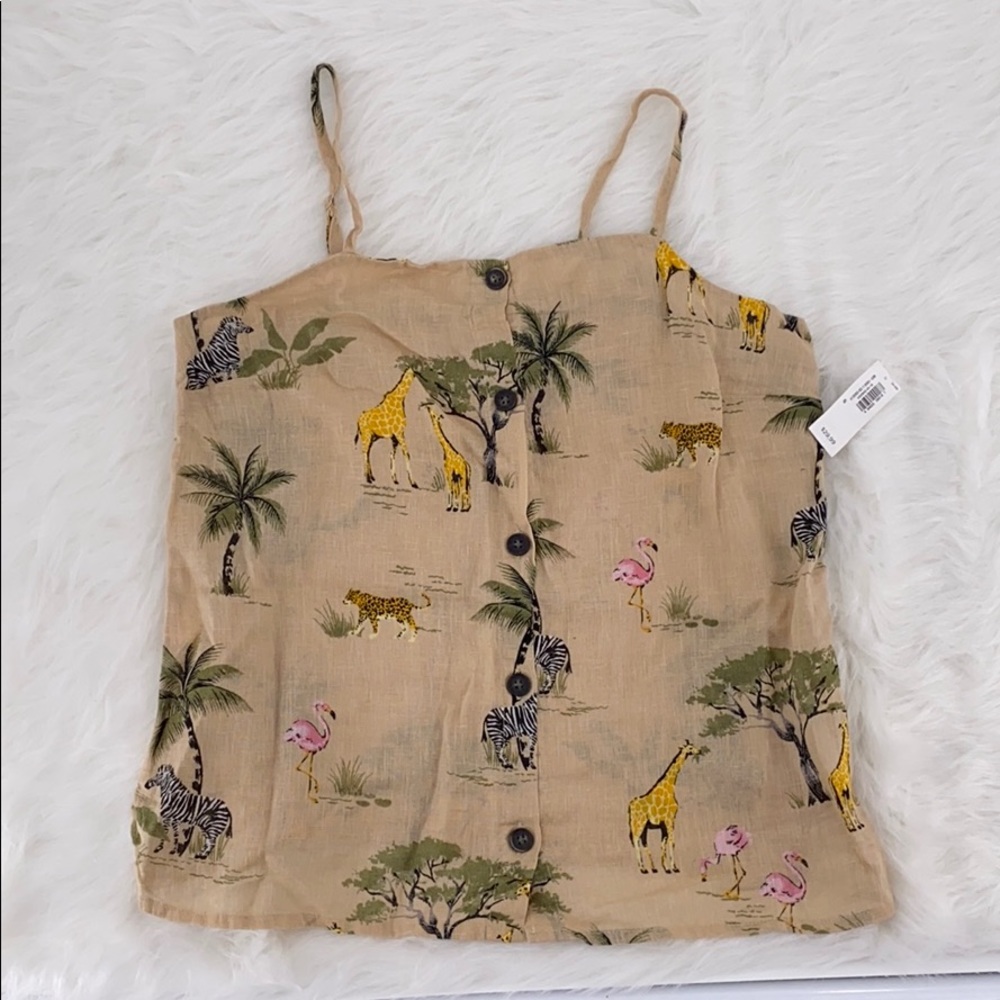 Old navy zoo themed tank top